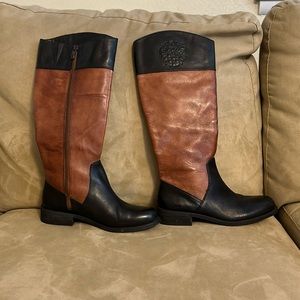 Vince Camuto leather riding boots